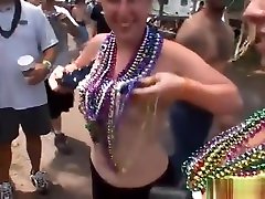 women flashing in public