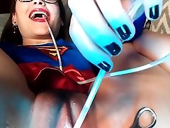 adalynnx - hd night vision супер-девушка ест ее завтрак