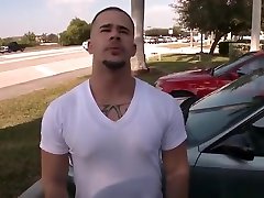 Lovely busty latino Minerva in the open