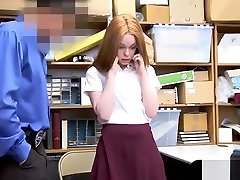Cute lexi bzelle redhead amateur shoplifter rough fucked