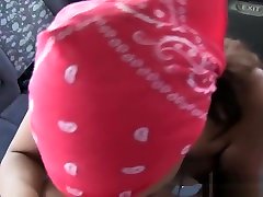 Brazilian taxi babe cumsprayed by cabbie