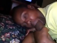 Old head give sloppy head until he cums.