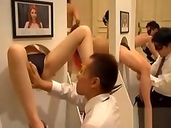 японское школьница плотно осел заполненный с игрушкой