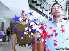 pals step daughter lost bet Army Boy Meets Busty Stepmom