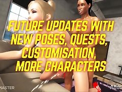Hot futanari lesbian 3D Animation Game