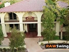Couples swap partners in passionate orgy adventure