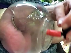 насосный член и шары растяжения крайней плоти