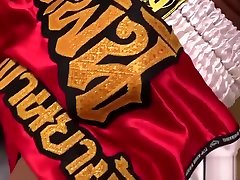 Hot asian girl fuched by an fighter