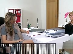 Too hot lesbians on casting interview