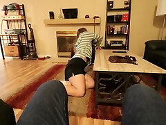 Stripping and Stretching w Big Natural Tits - FULL vid on Modelhub