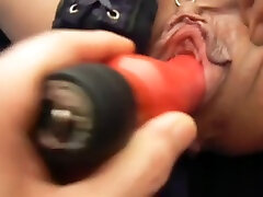 Brutal fisting and urethral dildo insertions