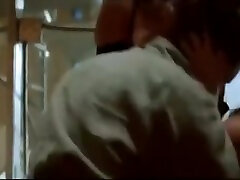 Demi Moore seduces Michael Douglas in Disclosure 1994