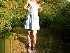 Horny Girl Sucking, Fucking and Being Caught Masturbating Outdoor Jujulea