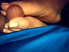 Horny ana maria casting anal Giving A Foot Job To A Lucky Dude