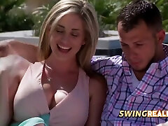 The red room gets crowded with so many horny swingers wanting to fuck