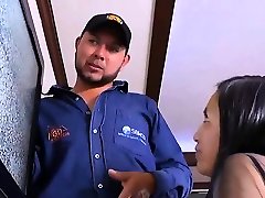 Cable guy Pablo squirts his warm load on Andreas xvideo vod nastyplace russian dad cunt