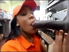 MacDonalds red latex hooker food fuck