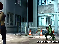 Green Torch Proves His Manhood - FreeMonsterPorn