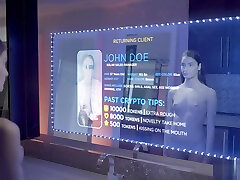 Steve Holmes banged robot Emily Willis in her butthole