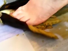 измельчение баклажанов