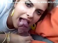 nice blowjob chick gets wild he is driving