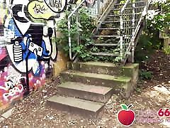 Teen Alessandra picked up and fucked in public! kotomi fucking nagisa.hiyori swallow