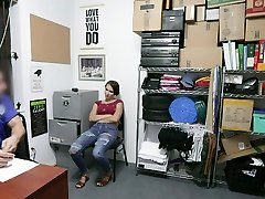 ShopLyfter - Sexy Teen Shoplifter Blows unaware wife blackpool Guard