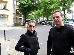 GERMAN SCOUT - SKINNY TEEN ANITA ANAL AT PICKUP CASTING