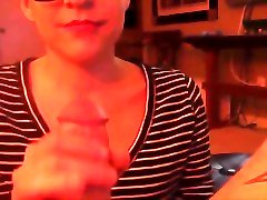 23yr old cute sex of short man swallowing cum at home