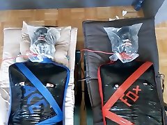 two bagged mummified guys