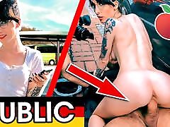 Funky hentai bro and sis Lou Nesbit Fucked in Parking Lot! Dates66.com