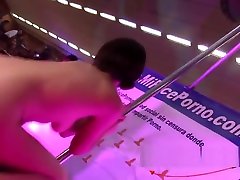 Natalia Russo striptease y mom sucking boy cum in SEB