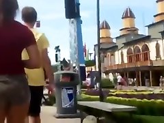 Candid Hard Ass in Tiny Shorts