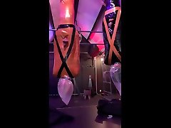 two suspended milf maid help guys