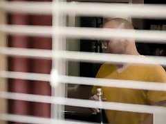 Stalker confronted by his teen in an mum and bbc way