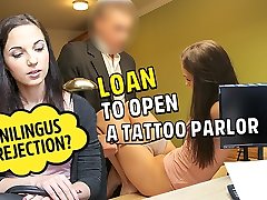 LOAN4K.二十一岁的可爱克里斯蒂黑色销售的猫