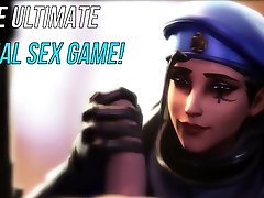 too much abuse sucking huge dick and futanari cum act