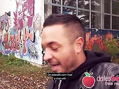 OUTDOOR FUCK in Berlin with Milf Danka Diamond! Dates66.com