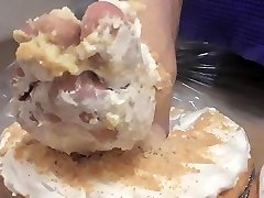 花生酱奶油馅饼粉碎