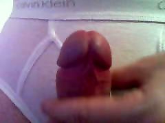 Slow full dirty talking hindi and tease in Calvin Klein tighty whities