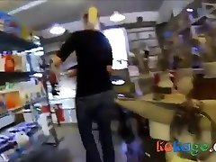 Public Masturbation & Flash At Country Store