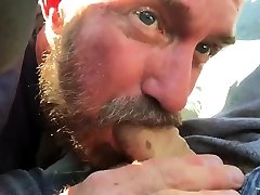 Manthroat Sucks pupbalto in xxx hot tens in public