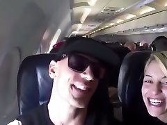 Passenger airline blowjob