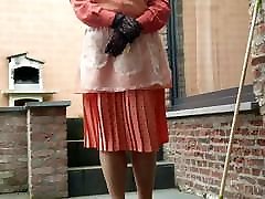 Windy weather it&039;s just perfect for wearing a pleated skirt Windy weather it&039;s just perfect for wearing a pleated skirt