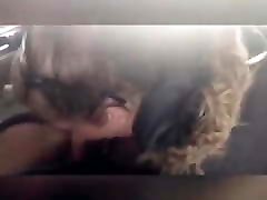 Jess cheating. Sucks blk cock in a car.