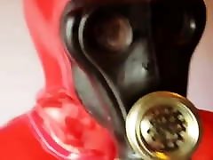 Johanna play with red rubber