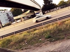 deutsch fett teenager-beim öffentlichkeit pick nach oben flirt mit groß arsch