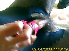 shoejob with pink mules