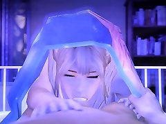 死了或还活着3D色情玛丽玫Rose获取性交和Creampied