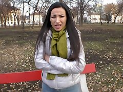 Awesome bootyful Alyssia Kent stretches ass shoni leone xxx to be poked doggy well
